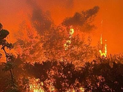 Incendio del Monte Faeta raggiunge Santa Maria Del Giudice: il sindaco ordina l'evacuazione per gli edifici posti in località Marinari e via Pantaleone