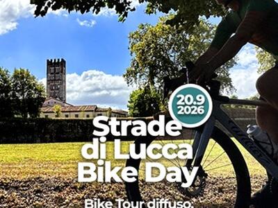 Strade di Lucca Bike Day: aperte le iscrizioni per il primo Bike Tour Diffuso della Piana di Lucca