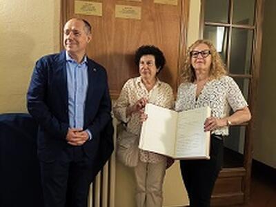 L'Albo dei Benefattori trova sede all'entrata di palazzo Orsetti