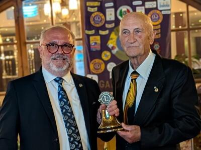 Loreno Bertolacci alla guida del Lions Club Garfagnana