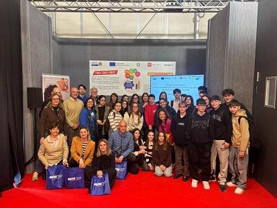 Educare al dono con la Cartoon School: il progetto degli studenti di Altopascio a Didacta Italia