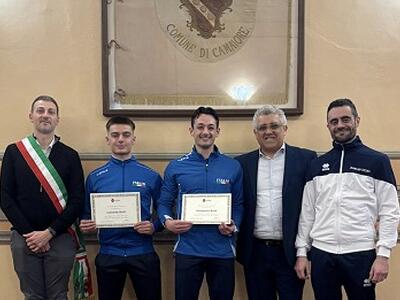 Camaiore premia l'eccellenza: riconoscimento ufficiale per Alessandro e Leonardo Bindi