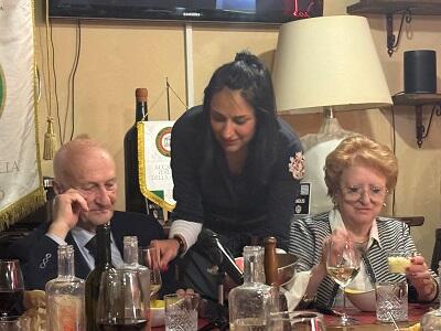 L’Accademia Italiana della Cucina a tavola nel “tempio della ciccia” di Nutini