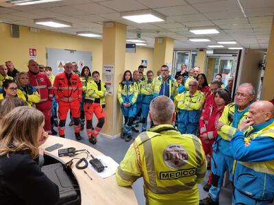 Gli angeli del 118 a vigilare sopra la grande festa di Lucca Comics