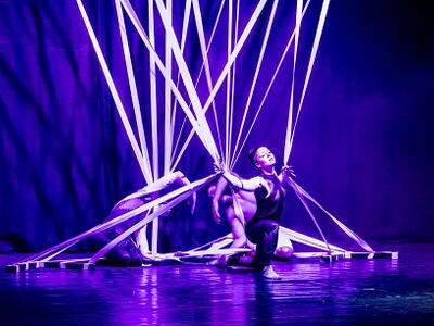 Notte Bianca, acrobati volanti pe l'evento clou della mezzanotte