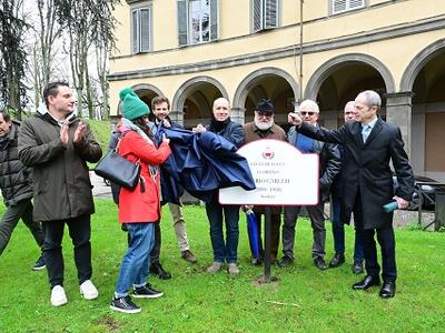 Intitolati i giardini dentro Porta Elisa a Giannetto Salotti e Mario Carlesi