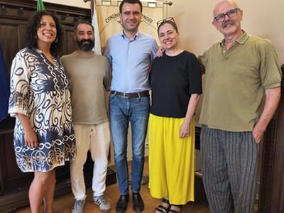 Il sindaco Del Chiaro ha incontrato il danzatore libanese Bassam Abou Diab che terrà un laboratorio ad Artemisia