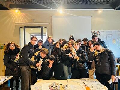 Gli studenti dell'IIS Galilei-Artiglio di Viareggio alla scoperta del Volto Santo