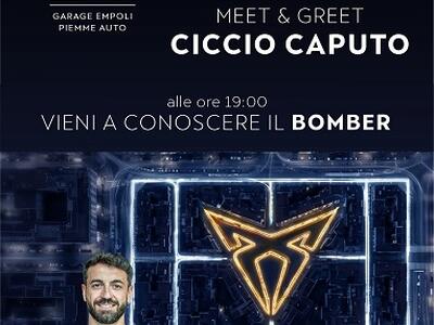 CUPRA Night, Meet &amp; Greet con Ciccio Caputo