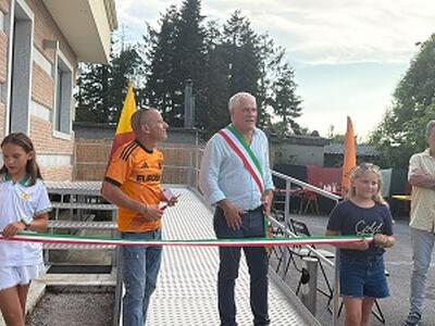 Il sindaco di Camaiore socio onorario del Roma Club Versilia, ieri il taglio del nastro