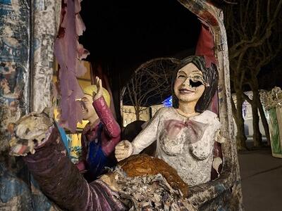 Olivati (Lucca Futura): “Installazioni di carnevale, scelta infelice: hanno trasformato piazza Napoleone in un set horror”
