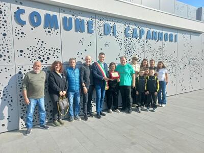 Il sindaco ha ricevuto il G.S. Cicli Carube in occasione dei suoi 50 anni di attività