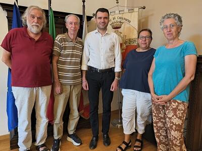 Il sindaco Giordano Del Chiaro ha incontrato il Forum 'Acqua pubblica e si-cura'