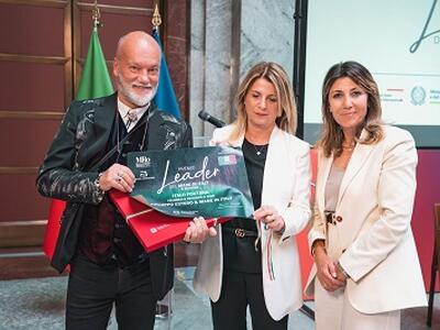 Italo Fontana premiato dal Mimit comer 'Leader del Made in Italy'