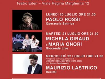 Viareggio, una settimana nel segno della cultura