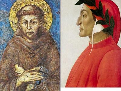 San Francesco e Dante Alighieri