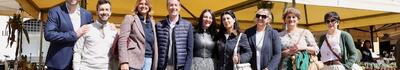 Folla in piazza Anfiteatro per il via ufficiale alla fiera di Santa Zita: premiati gli allestimenti floreali più belli