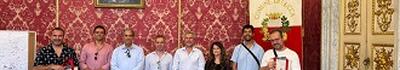 Il sindaco Pardini riceve i rappresentanti dell'Orquestra Classica do Centro di Coimbra (Portogallo)