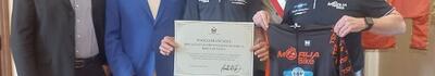 Lo specialista randonneuring Paolo Bianchini premiato dal comune di Capannori (Photogallery)