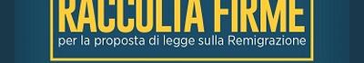 Remigrazione: Difendere Lucca raccoglierà le firme domenica pomeriggio in via Fillungo (piazza Scalpellini)