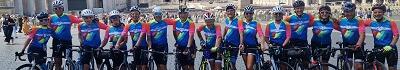 In bicicletta a Roma per il Giubileo (Photogallery)