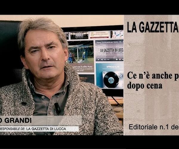 Hanno ucciso La Gazzetta (di Lucca) chi sia stato non si sa, forse astuti concorrenti, forse l'imbecillità...