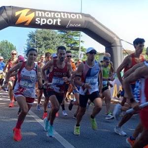 il via della staffetta del pioppino 2025