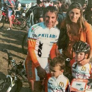 Pic_10. Miguel Martinez con i figli tra cui Lenny